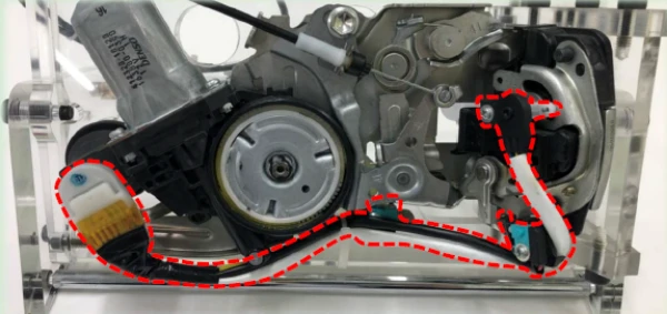 SW Harness with motor