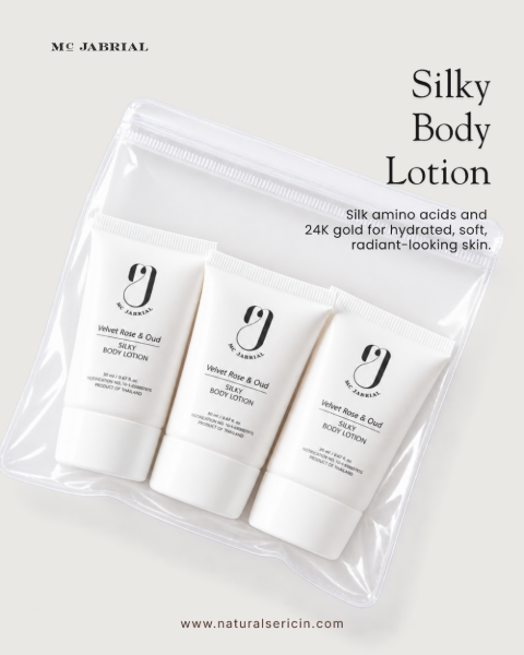 Silky Body Lotion Travel set of 3 
