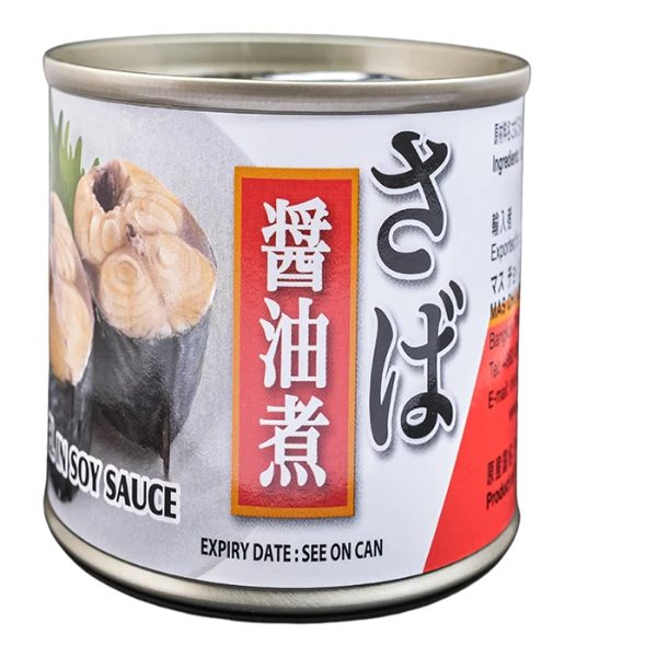 Canned Mackeral in Soy Sauce