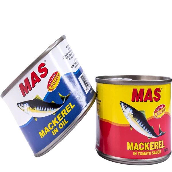 Canned Mackeral in Tomato and in Oil