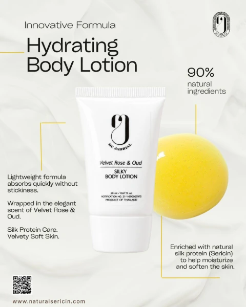 Silky Body Lotion Travel set of 3 